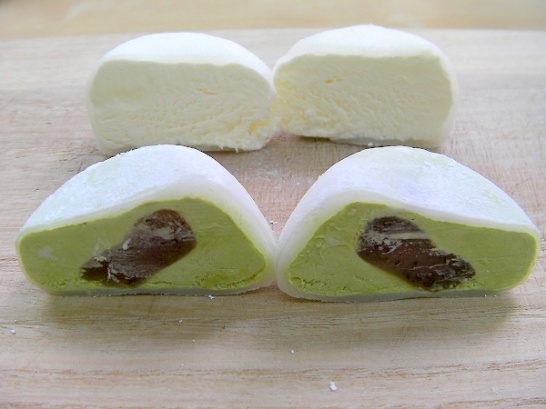 Green sweets -Yukimi Daifuku Matcha-  (3)