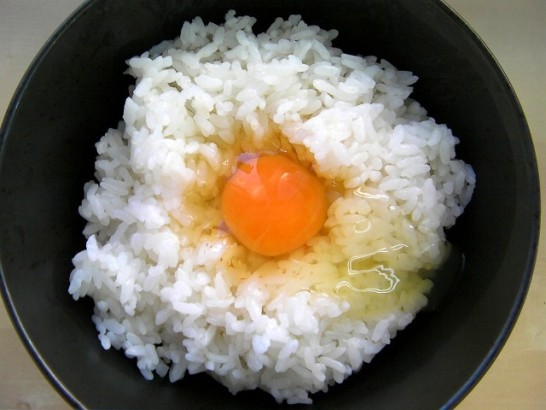 Rice with raw egg (2)